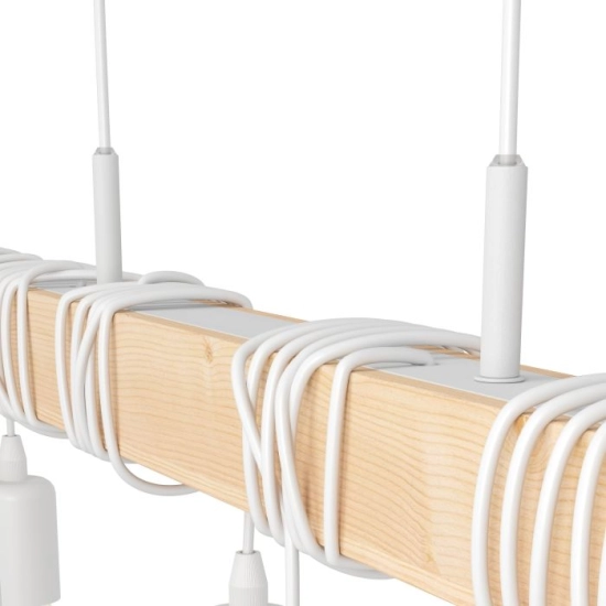 TOWNSHEND Lampa wisząca 4xE27 biała 43704 EGLO