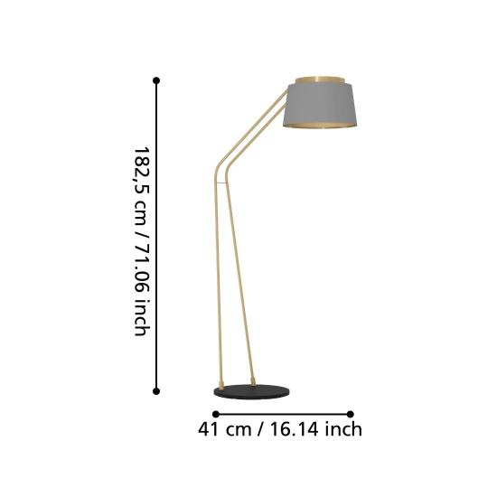ALMERIMAR Lampa podłogowa 390174 EGLO