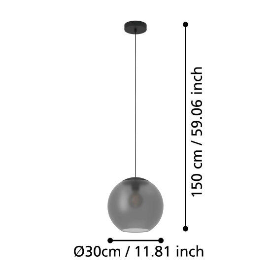 ARANGONA Lampa wisząca 390212 EGLO