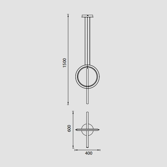 Lampa wisząca Mantra Kitesurf Blanco 7191MA - zdjęcie dodatkowe 1
