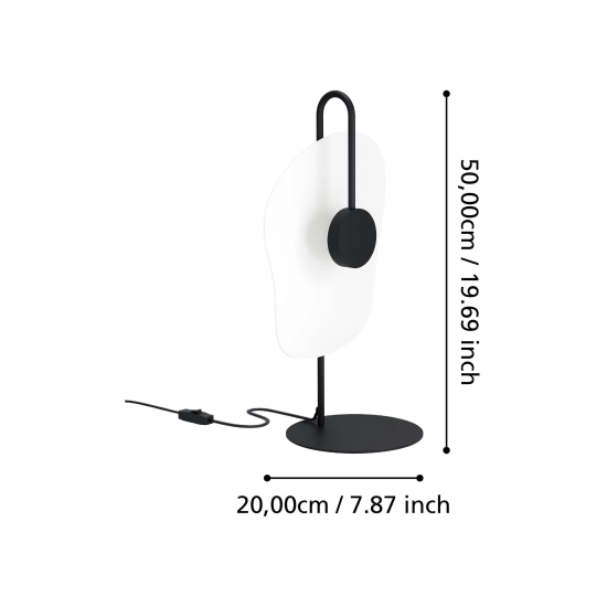 LARDERIA Lampa stołowa 390208 EGLO