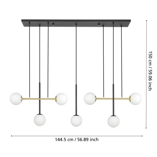 PAZ Lampa wisząca 390178 EGLO
