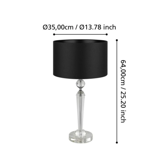 PASIANO 1 Lampa stołowa 390158 EGLO