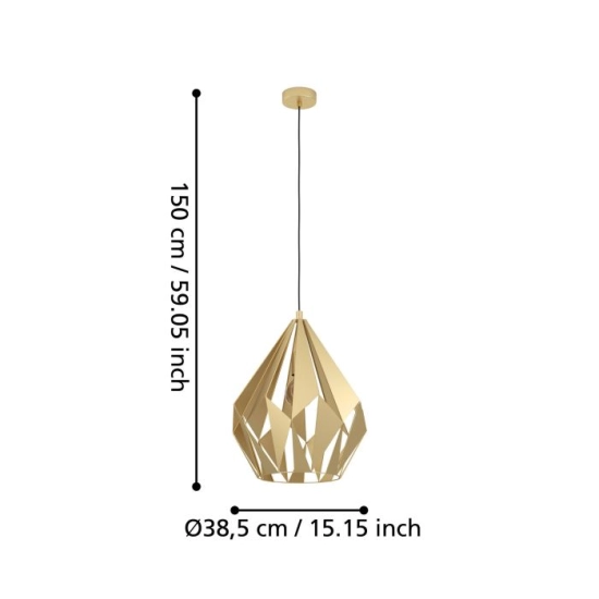 CARLTON Lampa wisząca 43815 EGLO