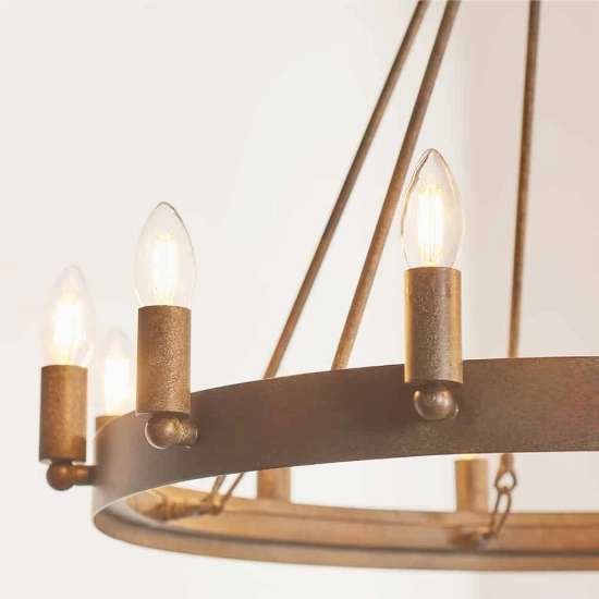 kinkiecik.pl Lampa wisząca Chevalier 12LT Pendant 61026 ENDON