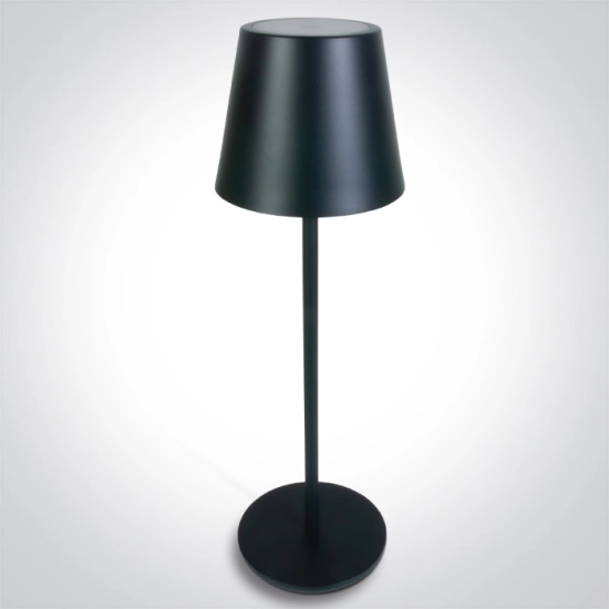 BLACK 3,5W WW TABLE LAMP RECHARGEABLE USB IP54 DIMMABLE 61082B/B/W ONE LIGHT