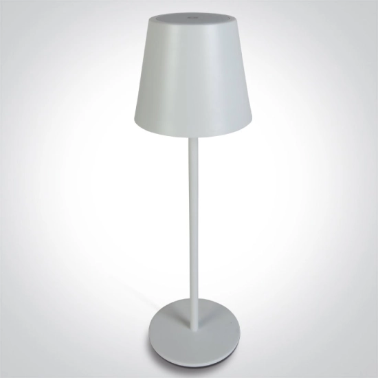 WHITE 3,5W WW TABLE LAMP RECHARGEABLE USB IP54 DIMMABLE 61082B/W/W ONE LIGHT