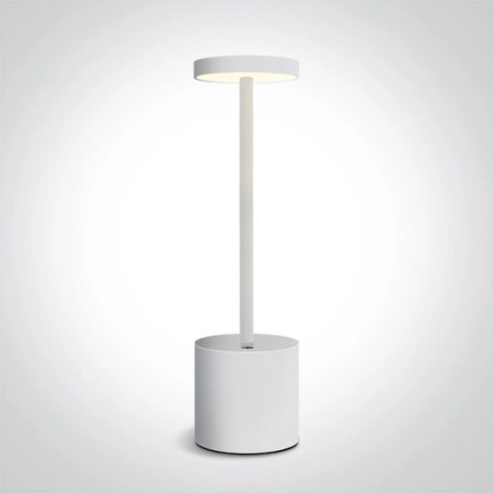 Lampa stołowa przenośna Decorative 61100/W IP54 One Light