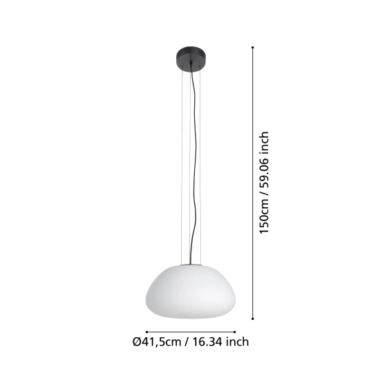 BALMES Lampa wisząca 390201 EGLO