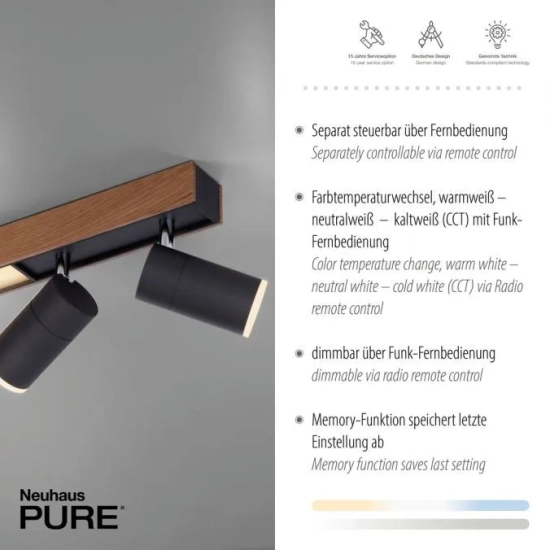 Plafon PURE-LINES 6121-79 Paul Neuhaus