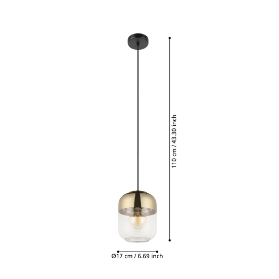 MARYVILLA Lampa wisząca 900549 EGLO