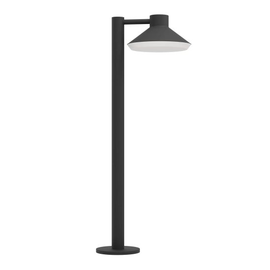 NINNARELLA Słupek oświetleniowy GU10 74,5 cm czarny zewnętrzna lampa stojąca 900689 EGLO