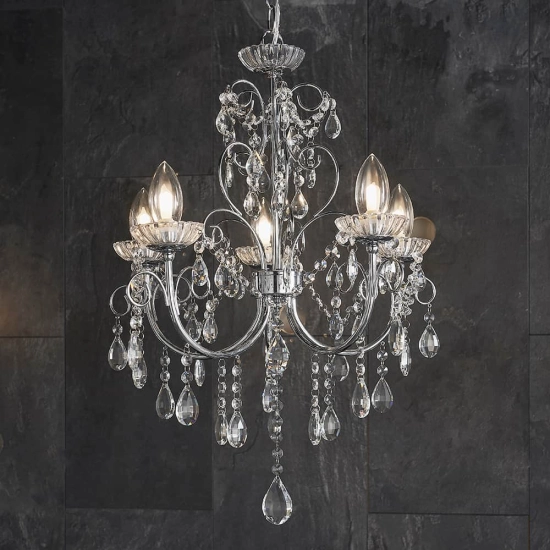 kinkiecik.pl Lampa wisząca Tabitha 5LT Pendant 61384 ENDON