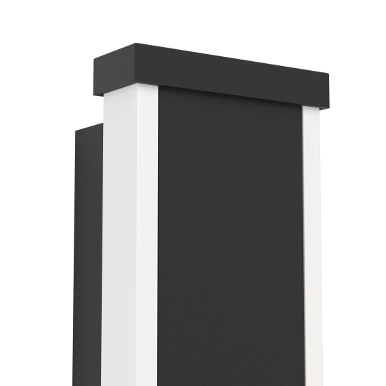 NEVIANO lampa ścienna kinkiet zewnętrzny LED 38cm czarny 900676 EGLO