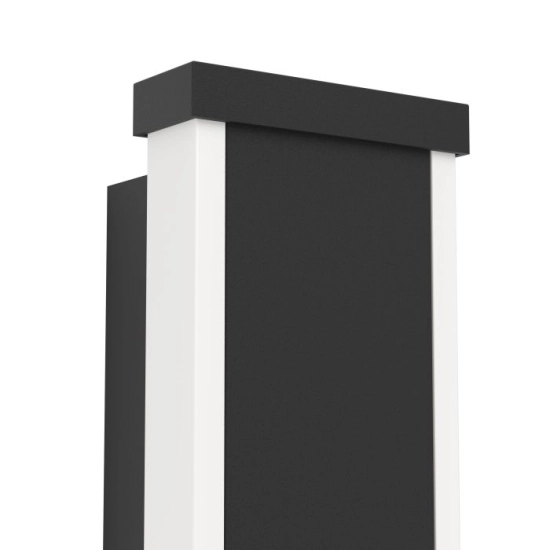 NEVIANO lampa ścienna kinkiet zewnętrzny LED 58cm czarny 900677 EGLO