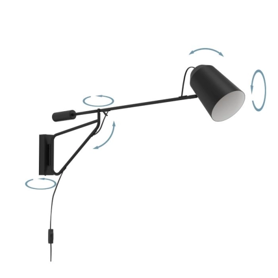 kinkiecik.pl LORETO 1 lampa ścienna 900614 EGLO