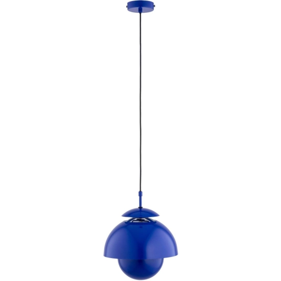 Lampa wisząca RUNO 1xE27 niebieski 61479 ALFA