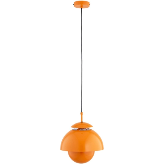 Lampa wisząca RUNO 1xE27 pomarańczowy 61480 ALFA