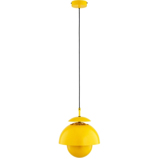 Lampa wisząca RUNO 1xE27 żółty 61482 ALFA