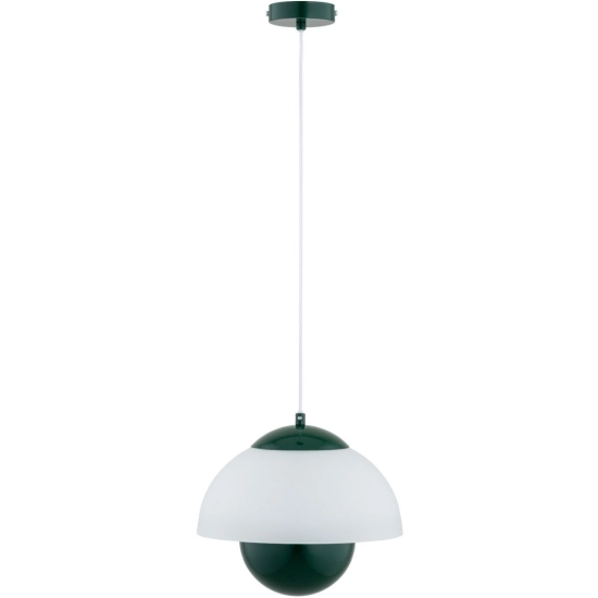 Lampa wisząca SETNA 1xE27 zielony 61485 ALFA