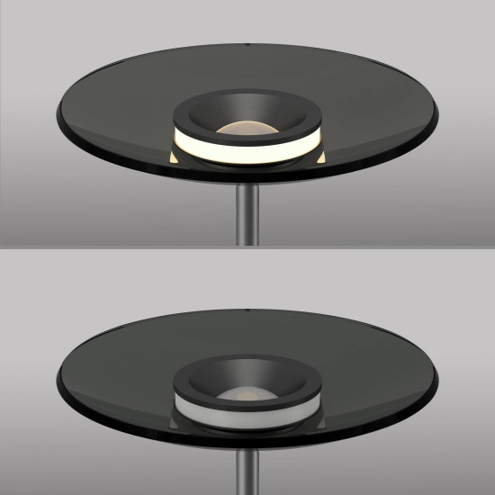 Lampa podłogowa Pure Moon Szara 594-15 Paul Neuhaus - zdjęcie dodatkowe 1