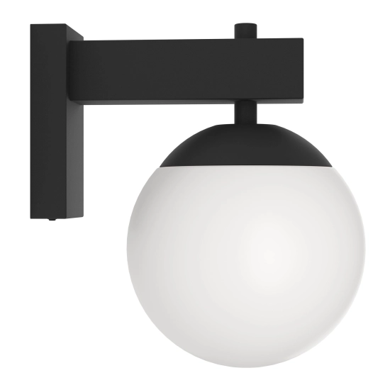 BUFALATA lampa ścienna kinkiet zewnętrzny E27 czarny 900669 EGLO
