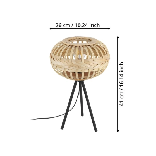 AMSFIELD 1 Lampa stołowa 43865 EGLO