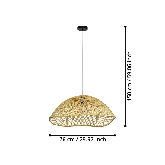 SAMBUCONA Lampa wisząca 390236 EGLO