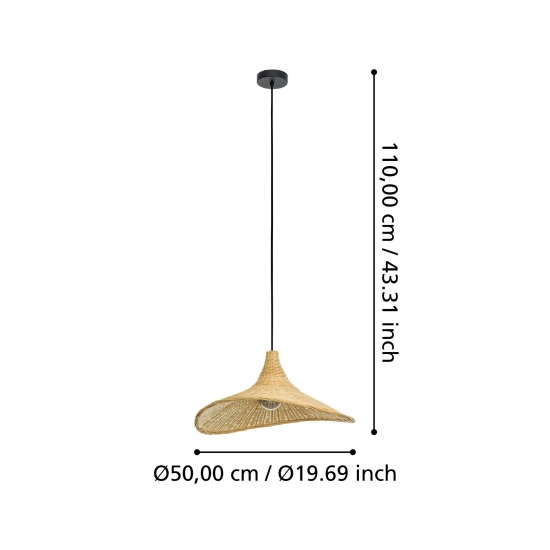 HAXEY Lampa wisząca 43869 EGLO