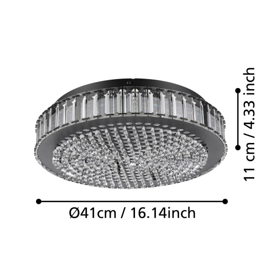BALPARDA oprawa sufitowa 390248 EGLO