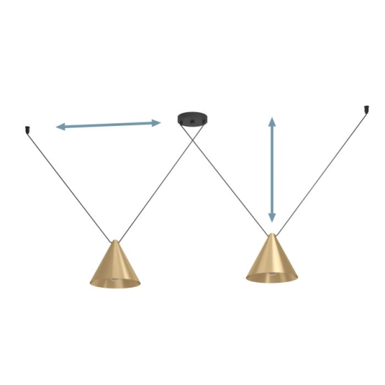 NARICES 1 Lampa wisząca 900843 EGLO