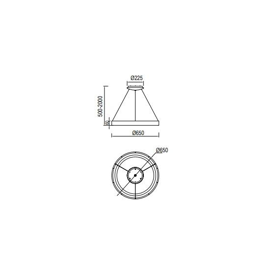 Lampa sufitowa Mantra Niseko II 8573MA - zdjęcie dodatkowe 1