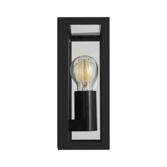 ALAMONTE 1 lampa ścienna kinkiet zewnętrzny 2 x E27 czarny 900698 EGLO