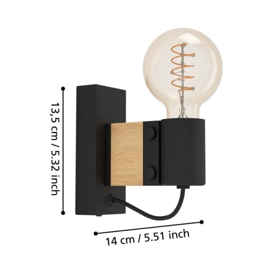 BAILRIGG lampa ścienna 43903 EGLO