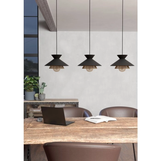 GRIZEDALE Lampa wisząca 43886 EGLO