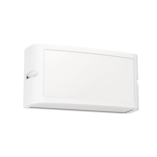 CAMARDA lampa ścienna kinkiet zewnętrzny LED 4000K biały IP54 900807 EGLO