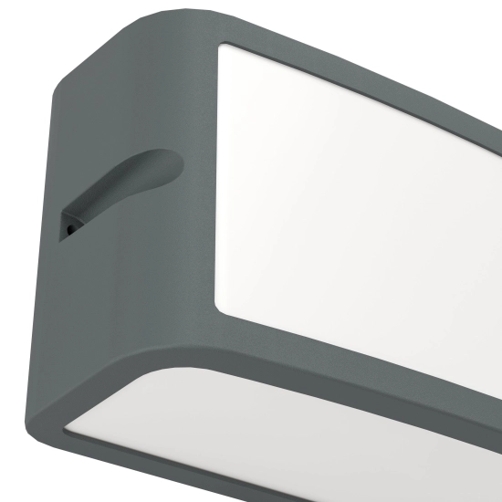 CAMARDA lampa ścienna kinkiet zewnętrzny LED 4000K antracyt IP54 900808 EGLO