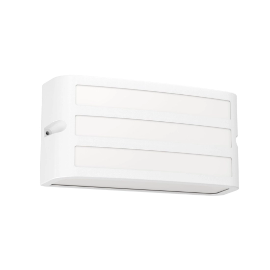 CAMARDA lampa ścienna kinkiet zewnętrzny E27 biały IP54 900809 EGLO
