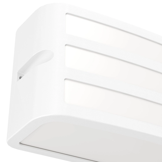 CAMARDA lampa ścienna kinkiet zewnętrzny E27 biały IP54 900809 EGLO