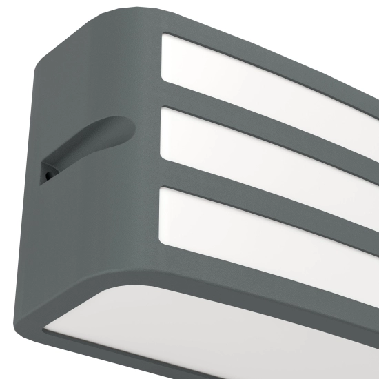 CAMARDA lampa ścienna kinkiet zewnętrzny E27 antracyt IP54 900811 EGLO