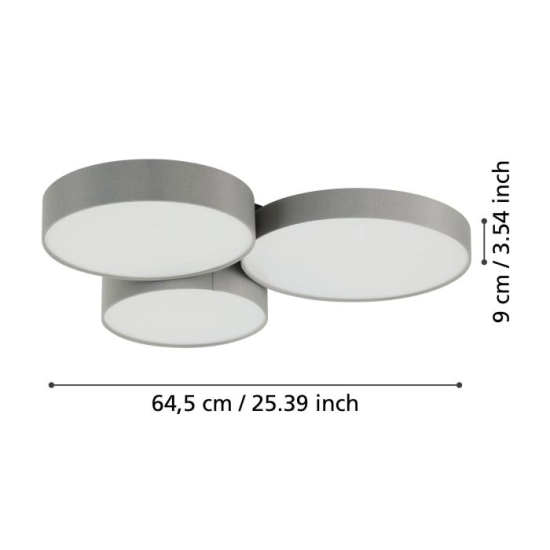 BARBANO-Z oprawa sufitowa 900855 EGLO