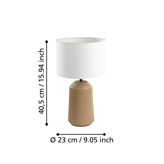 CAPALBIO Lampa stołowa 900823 EGLO