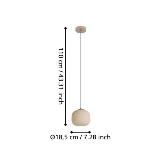 COMINIO Lampa wisząca 900893 EGLO