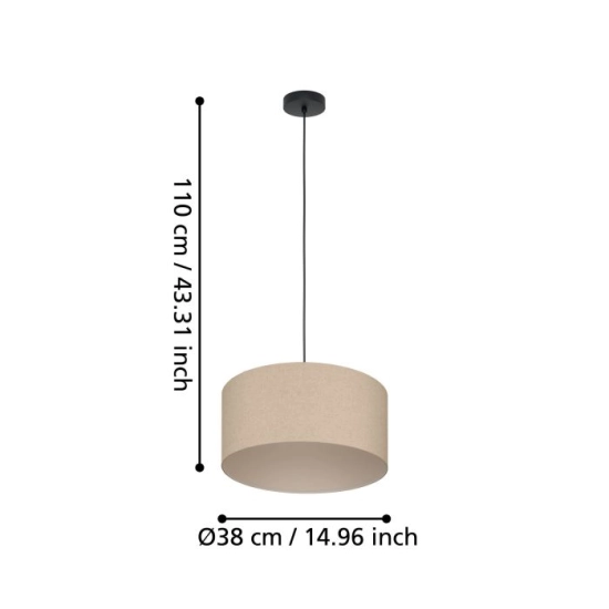 FENIGLIA Lampa wisząca 900859 EGLO