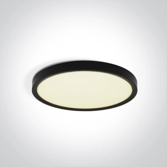 BLACK PLAFON 18W CCTV IP20 230V 62006/B/V ONE LIGHT