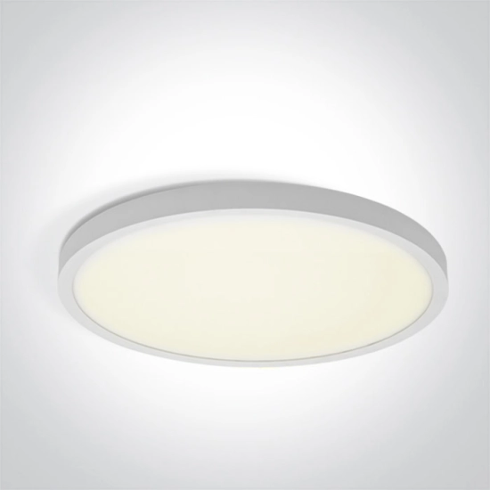 WHITE PLAFON 40W CCTV IP20 230V 62006C/W/V ONE LIGHT