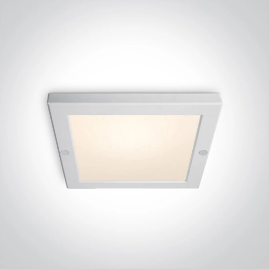 kinkiecik.pl Plafon The Ultra Slim LED Panel Plafo Aluminium + PC 62018AF/W/W ONE LIGHT 3000K