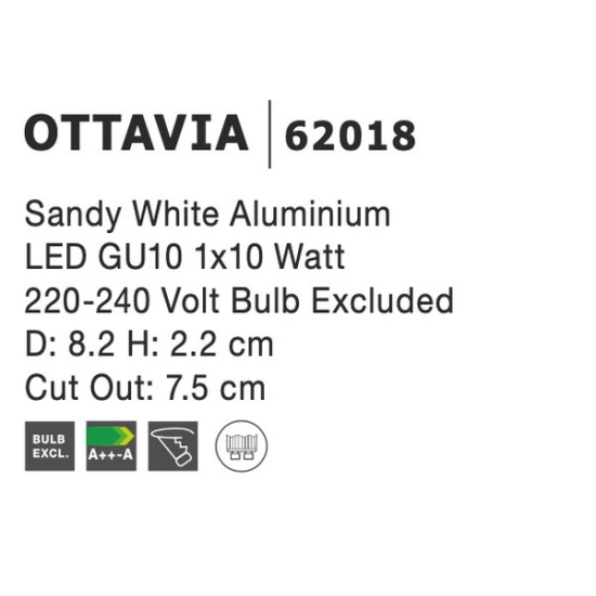 Oprawa podtynkowa CABUDARE LE61412 Luces Exclusivas - zdjęcie dodatkowe 2