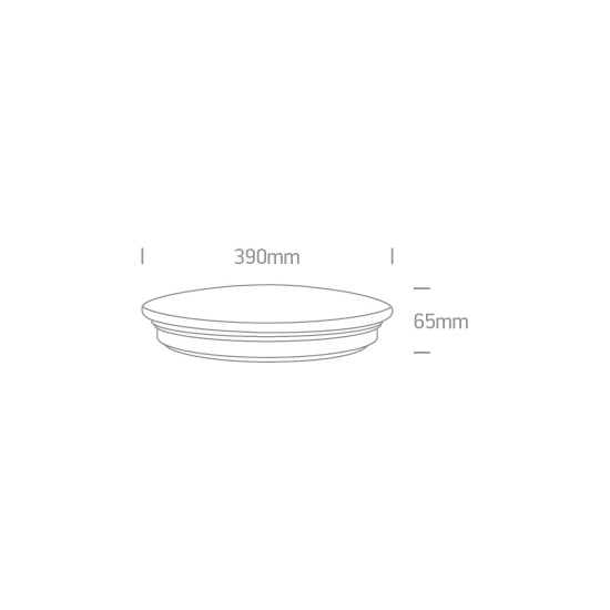 The LED Plafon Range 62026B/W ONE LIGHT