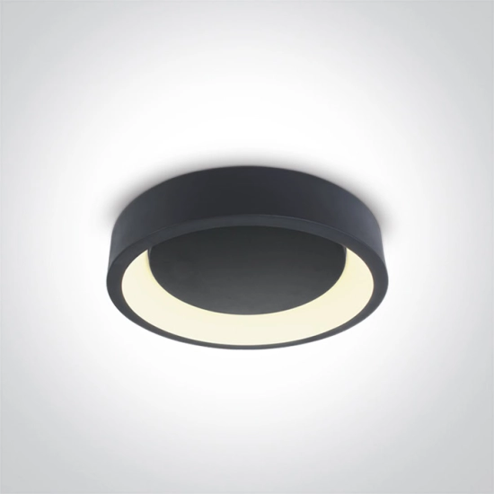 ANTHRACITE PLAFO LED 32W CCTV IP20 230V 62132N/AN/V ONE LIGHT